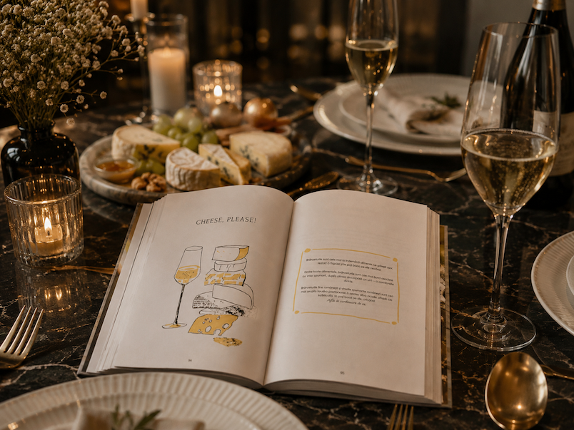 Vin spumant, brânzeturi și gastronomie